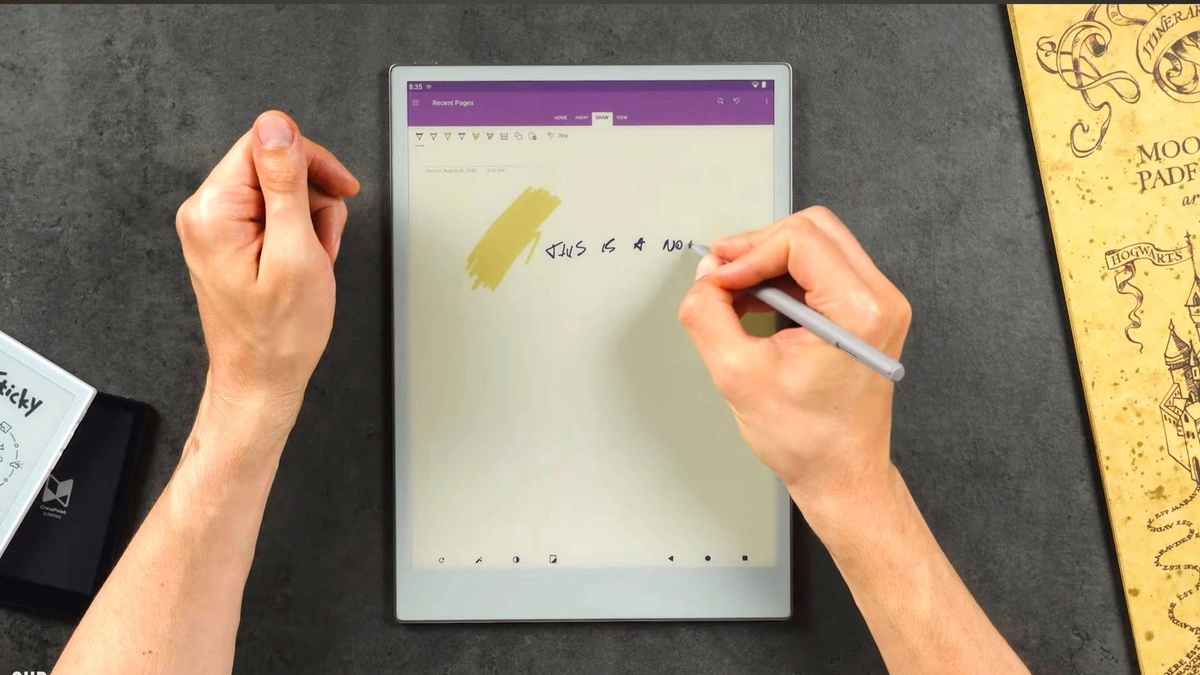 القلم يعمل علي reMarkable Paper Pro مع تطبيقات Android