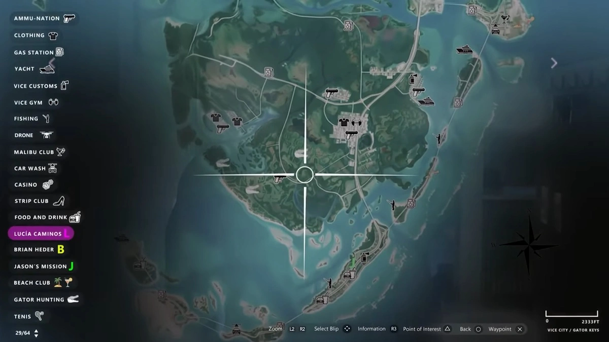 تسريبات GTA 6 تكشف عن الخريطة