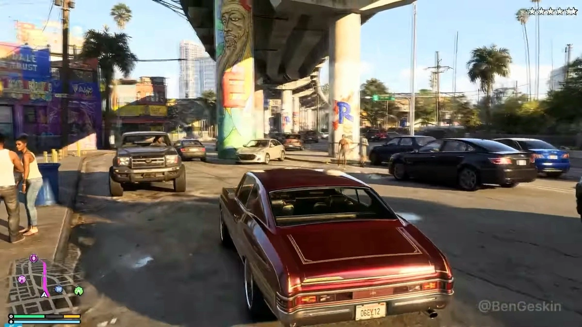 مركبات جديدة في تسريبات GTA 6