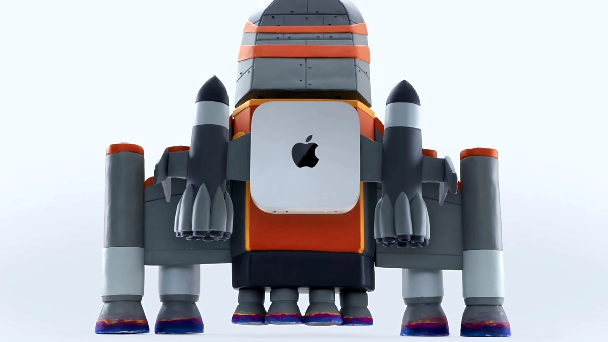 شخصيات على هيئة Mac mini تظهر في إعلان Apple لتجسيد قوة وأداء الجهاز الجديد