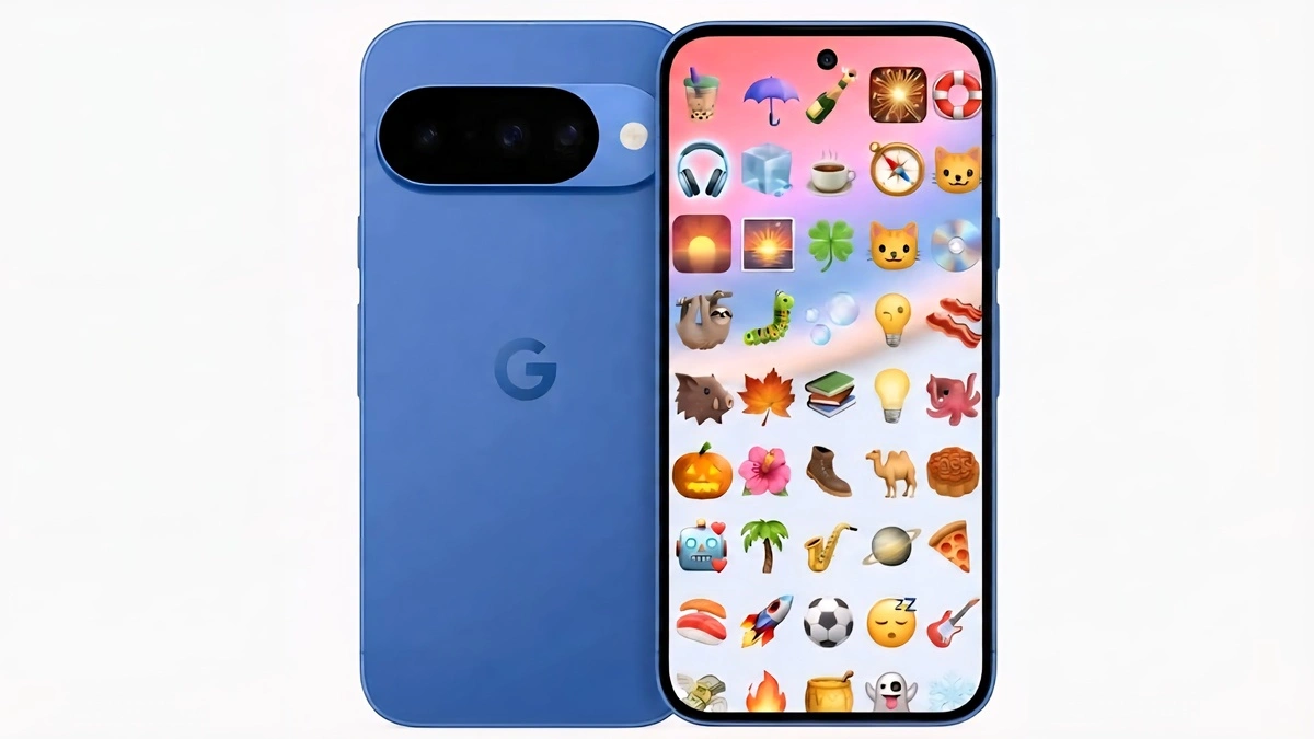 تصميم الإيموجي الجديد في Pixel 11 لنظام Android 17