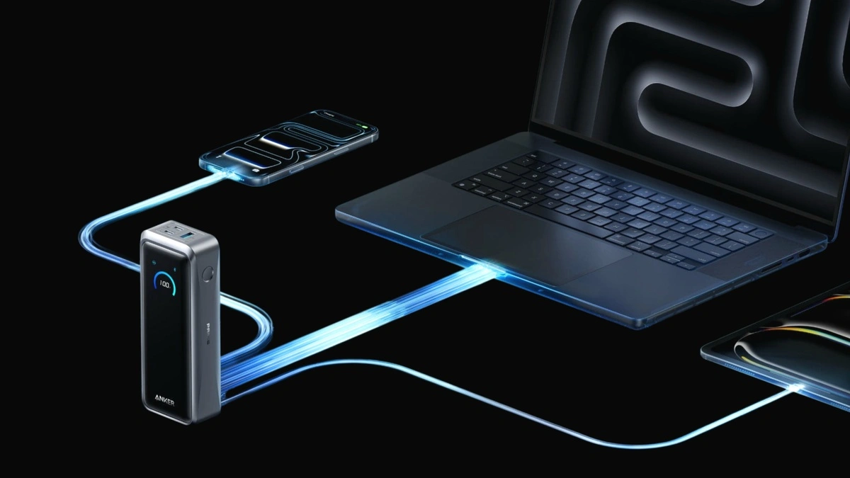 Anker تضع 300W في باور بانك واحد.. يشحن 3 أجهزة في وقت واحد
