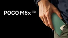 POCO M8x 5G بتصميمه الخلفي الجديد وكاميراته المربعة