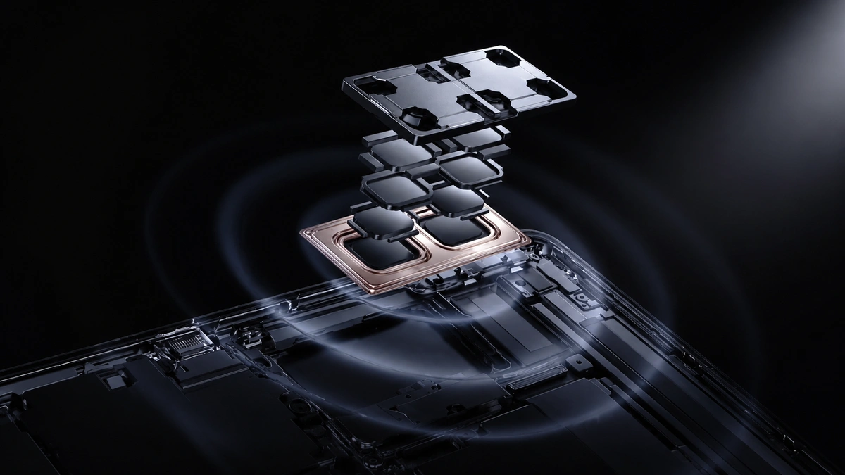 Huawei MatePad Pro الجديد يصل بشاشة OLED وتصميم نحيف للغاية 3 تصميم توضيحي لوحدة الكاميرا في جهاز Huawei MatePad Pro