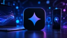 عطل مفاجئ يضرب Google Gemini.. ماذا يحدث؟ 23 واجهة Google Gemini على شاشة حاسوب بتصميم عصري يرمز لخدمات الذكاء الاصطناعي من جوجل