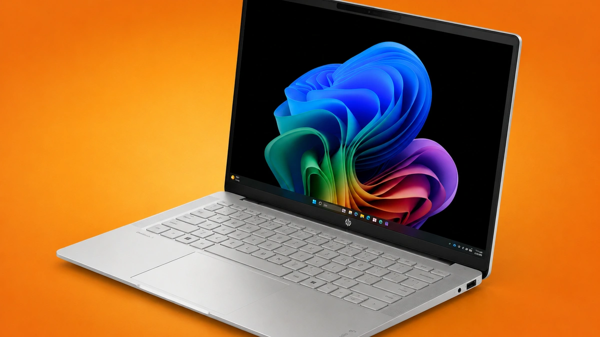 HP تطلق OmniBook 5 14 بمعالجات AMD وشاشة OLED بتردد 120 هرتز 1 HP OmniBook 5 14 AMD بشاشة OLED ومعدل تحديث 120 هرتز