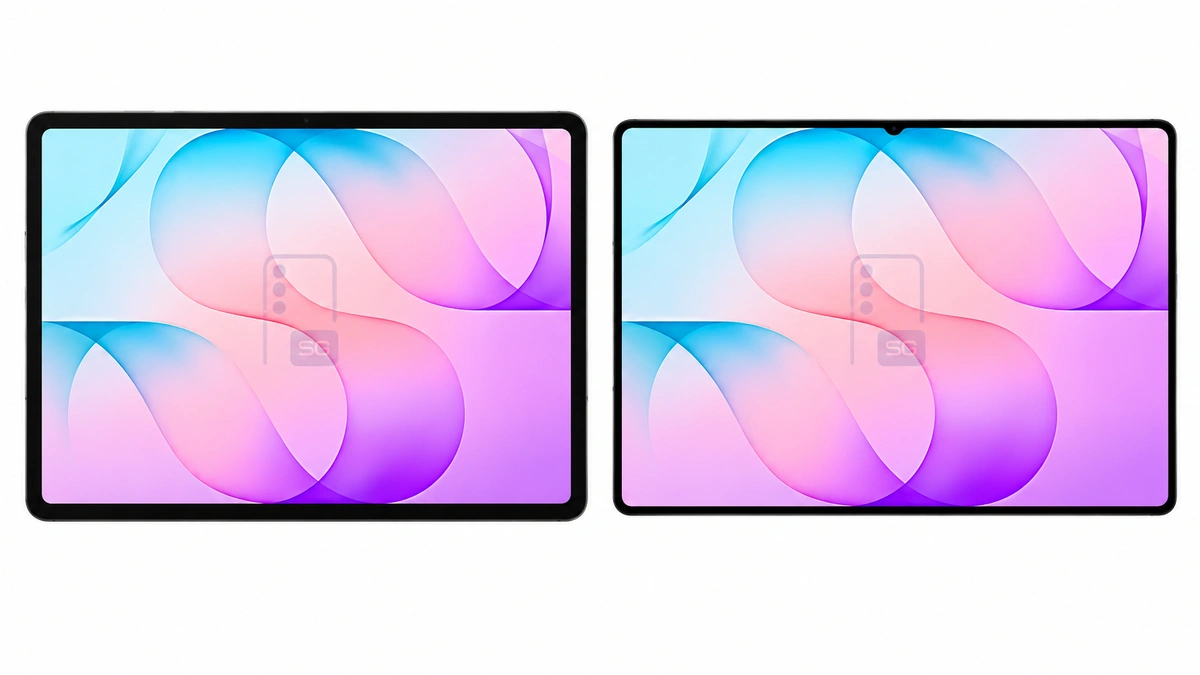 تسريبات Galaxy Tab S12 تكشف التصميم قبل الإطلاق.. وهذه أبرز مواصفات Plus وUltra 2 صورة مسربة لجهاز Galaxy Tab S12 بتصميم أمامي