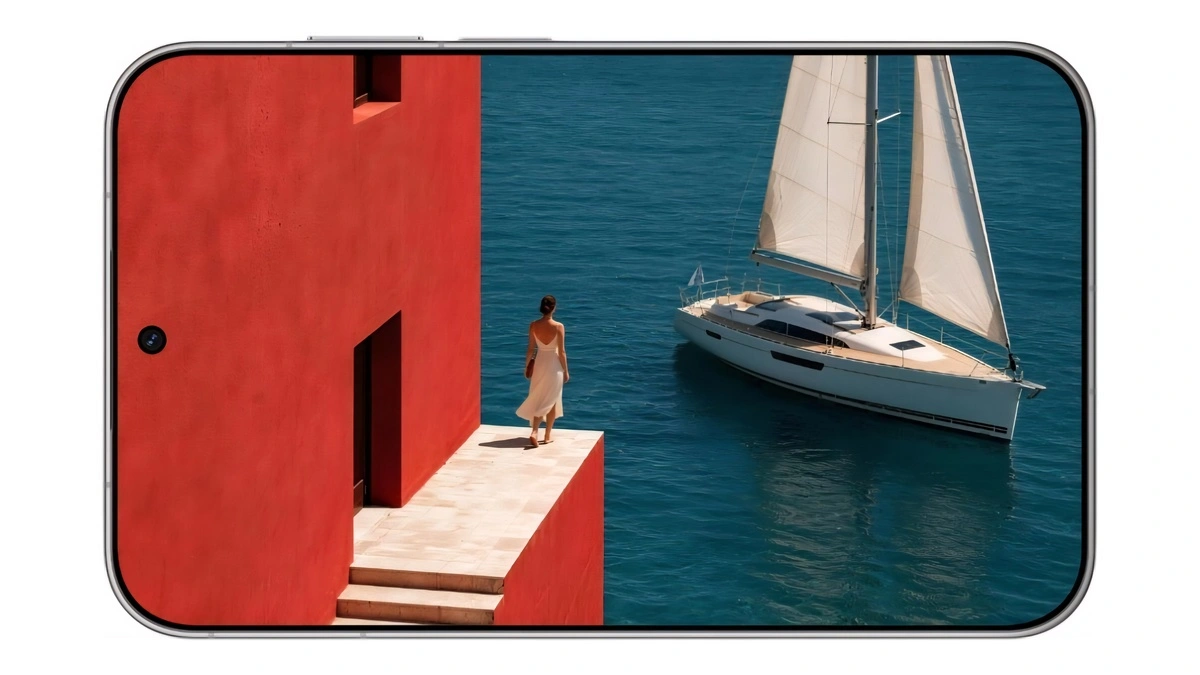 شاشة HUAWEI Pura X View العريضة بنسبة 16:9.5