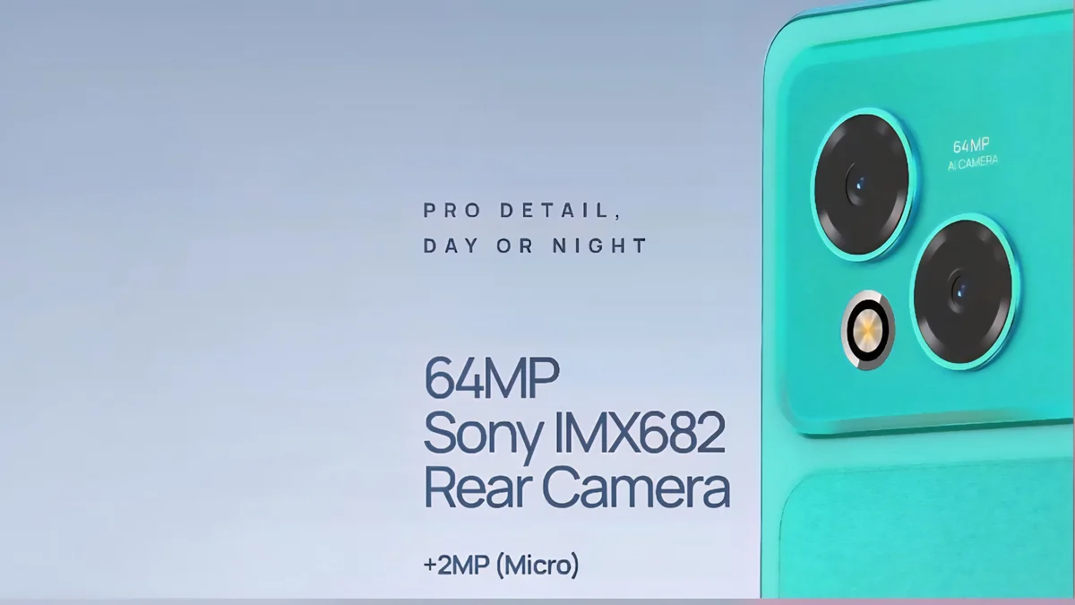 HMD Vibe2 Pro بكاميرا Sony IMX682 بدقة 64 ميجابكسل