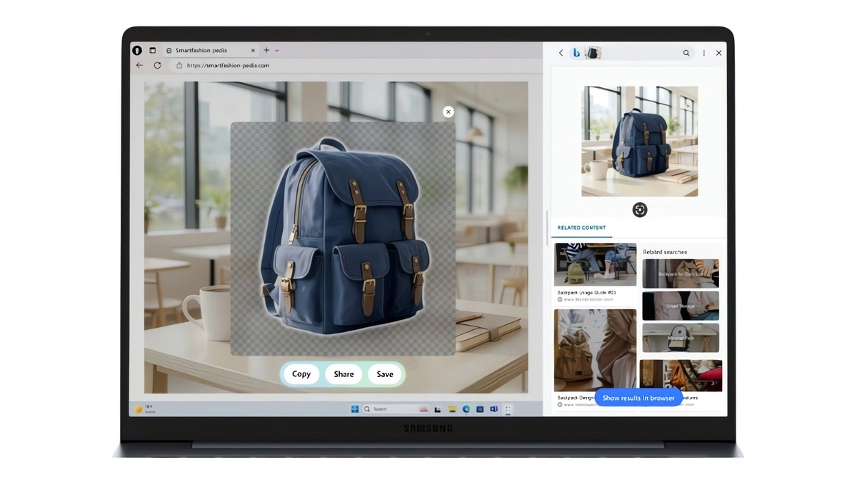 ميزات Galaxy AI على Galaxy Book6 تشمل AI Select وAI Cut Out وNote Assist