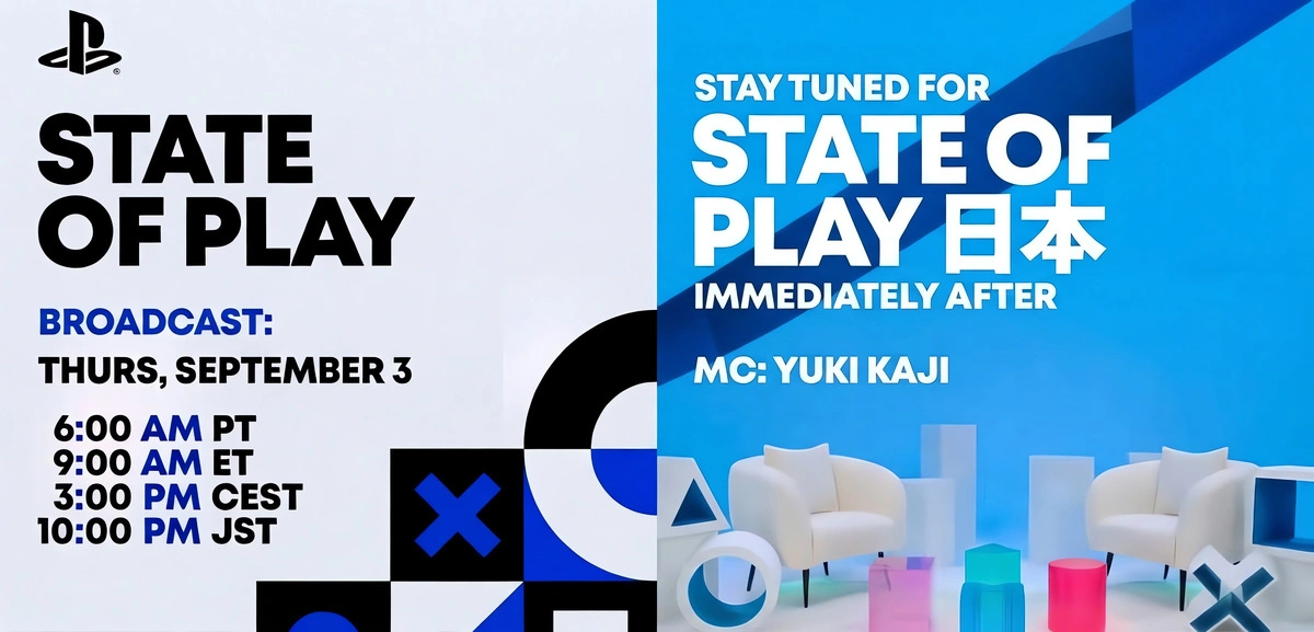 State of Play وState of Play Japan في إعلان PlayStation الرسمي
