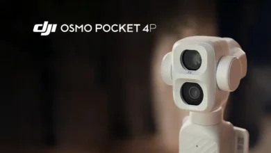 DJI Osmo Pocket 4P باللون الأبيض اللؤلؤي الجديد