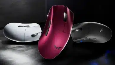 VGN Falcon 3 فأرة ألعاب لاسلكية ثلاثية الاتصال ودعم 8K