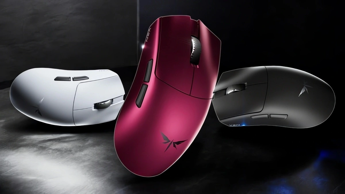 VGN Falcon 3 فأرة ألعاب لاسلكية ثلاثية الاتصال ودعم 8K
