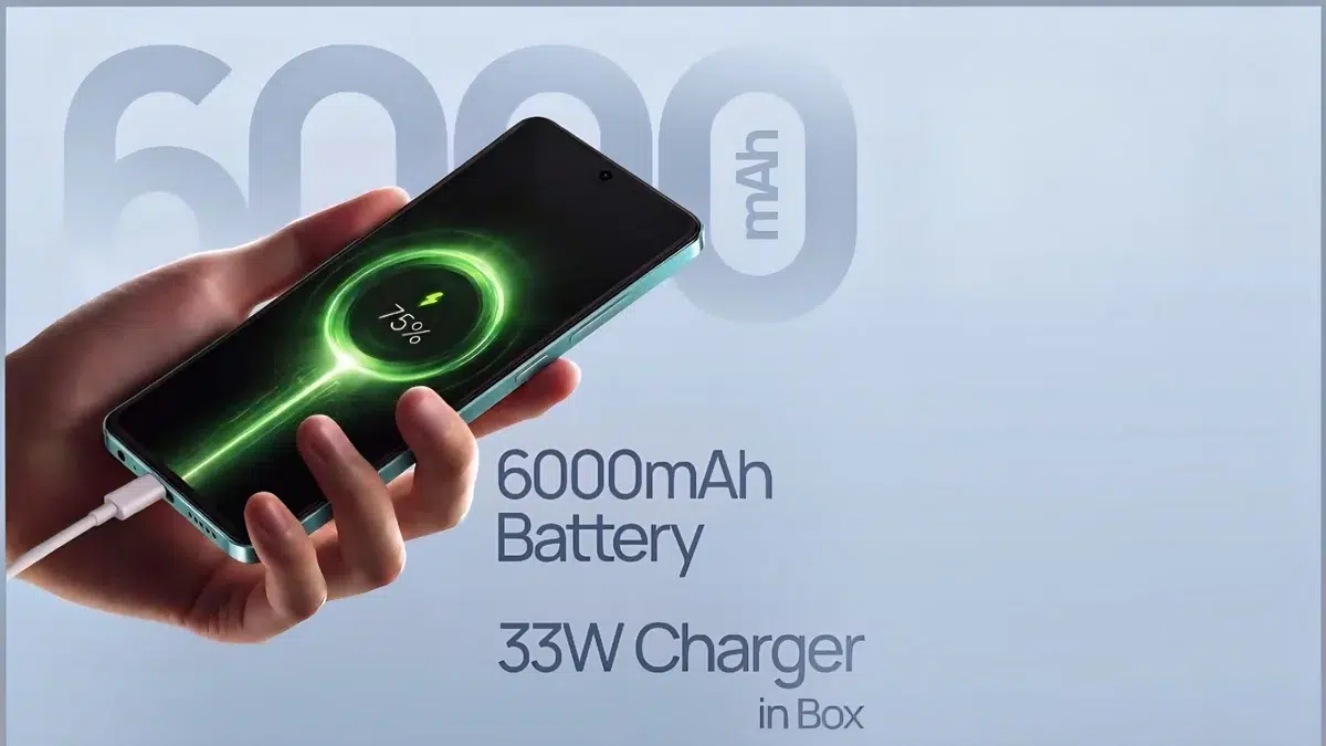 بطارية HMD Vibe2 Pro بسعة 6000mAh وشحن 33W