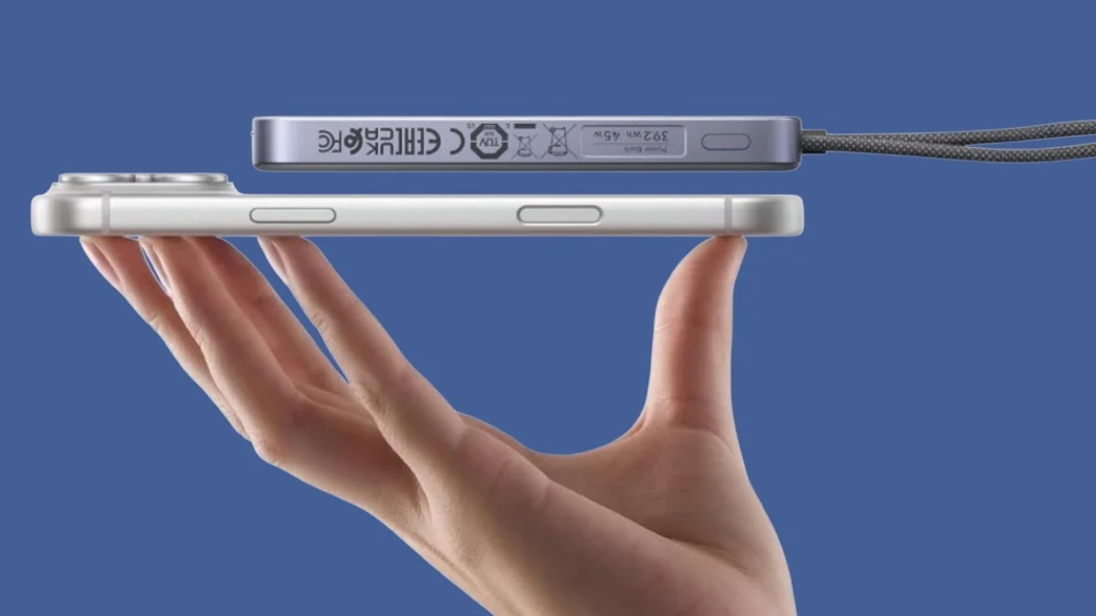 شاحن Ugreen MagFlow Air Ultra Slim مثبت مغناطيسيًا على iPhone 18 Pro Max