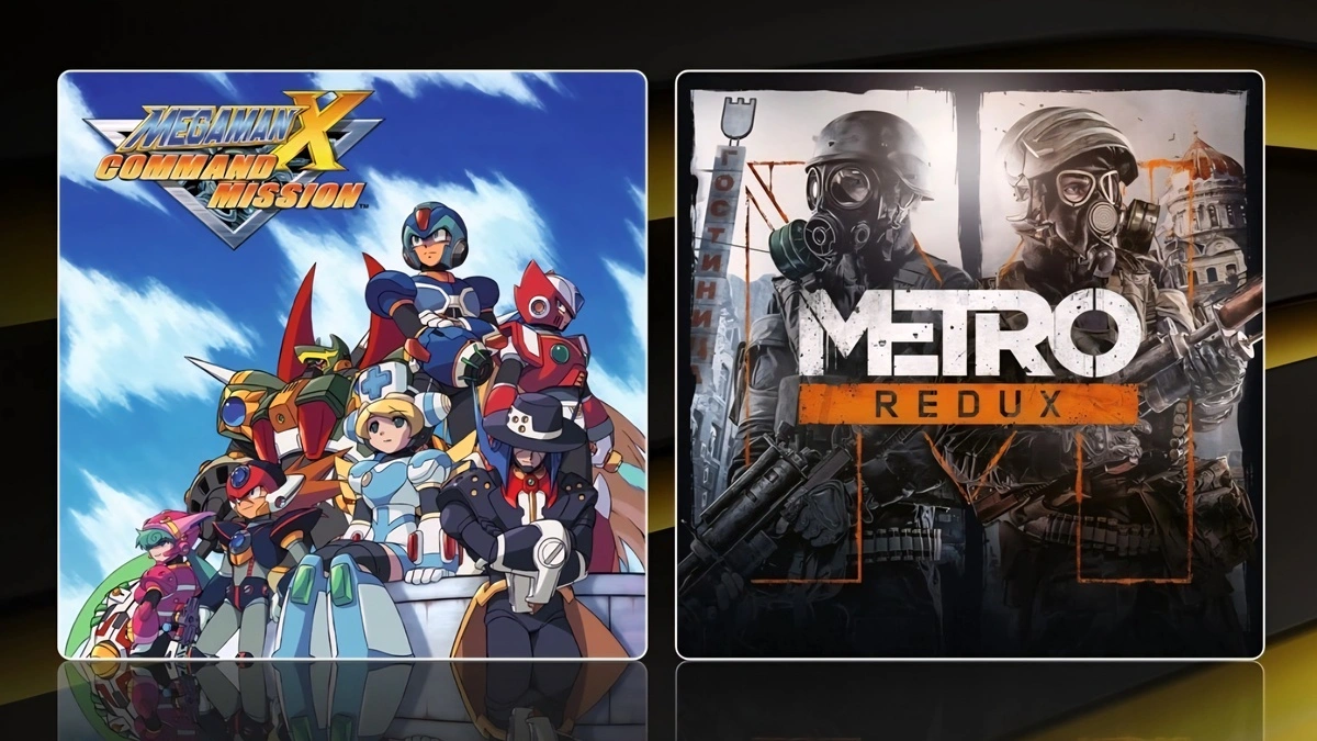 ألعاب PS Plus Premium Mega Man X Command Mission وMetro Redux