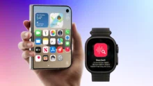iPhone Duo القابل للطي يفتح عبر Apple Watch