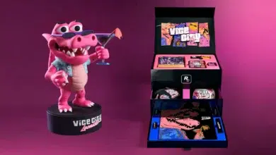 صندوق GTA 6 التجميعي من Rockstar مع تمثال Macca the Gator