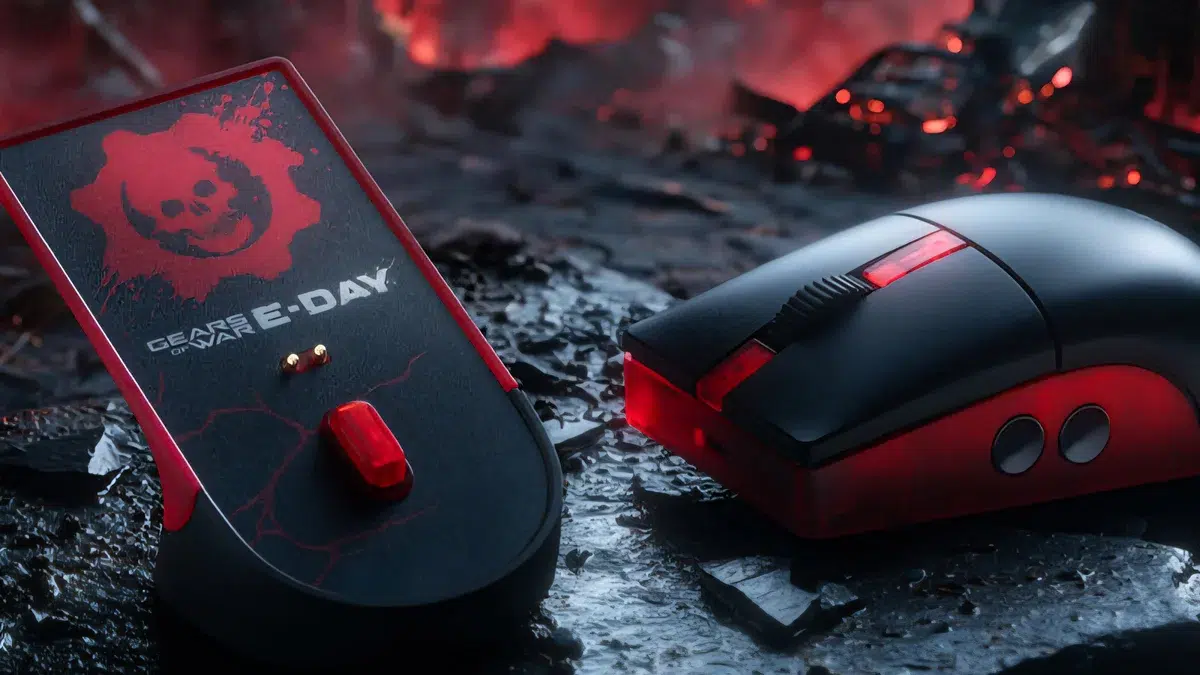 ماوس 8BitDo Retro R8 بإصدار خاص من Gears of War: E-Day