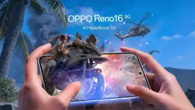 OPPO Reno16 5G أثناء تجربة الألعاب