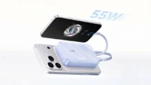 باور بانك Anker 20000mAh بشحن 55W وميزة Dynamic Island