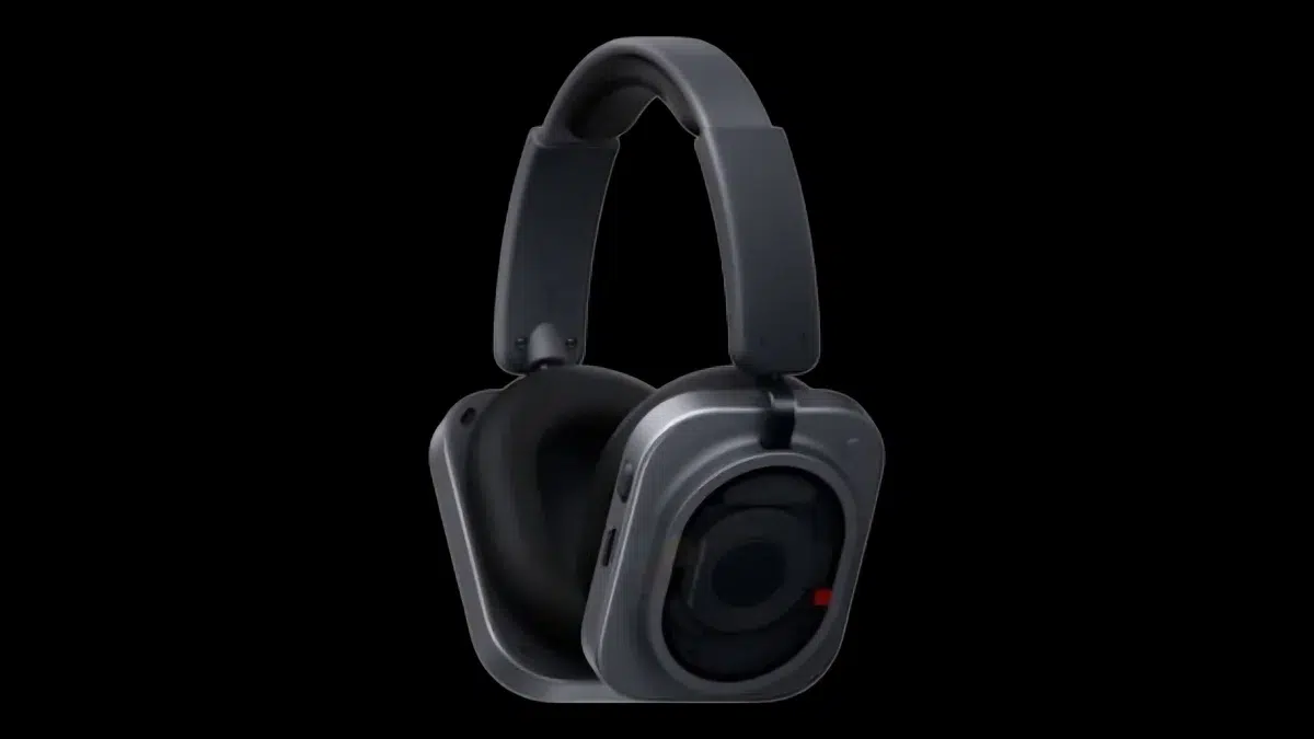 سماعات Nothing Headphone (1) Pro باللون الأسود بتصميم شفاف