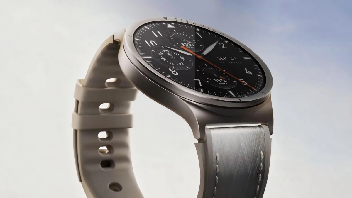 تصميم ساعة vivo WATCH 6 الجديدة بزجاج الياقوت وهيكل التيتانيوم