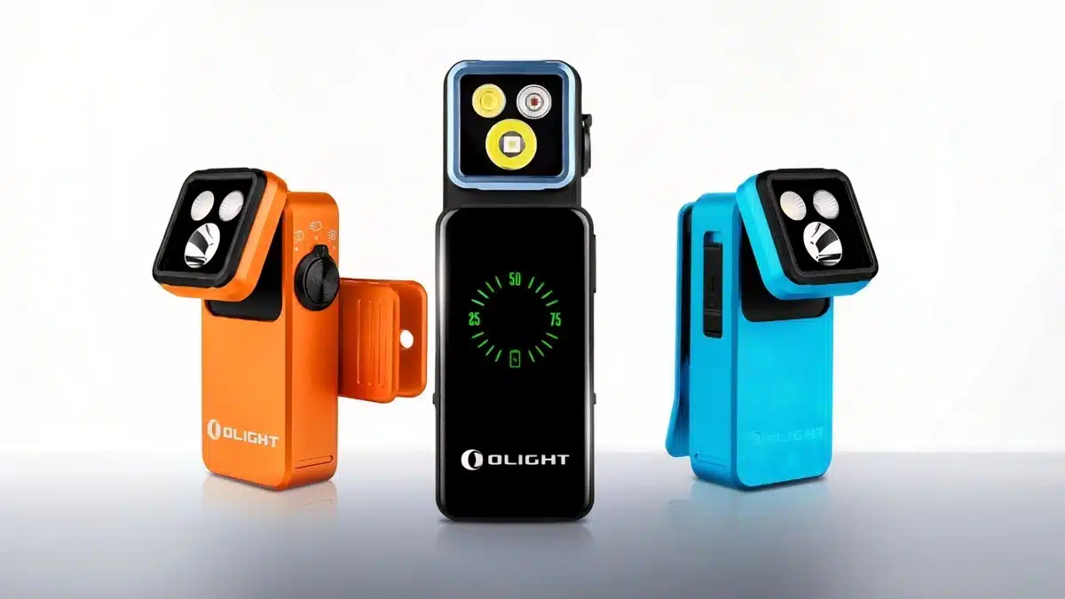 Olight Oclip 2 Pro مصباح EDC بثلاثة مصادر إضاءة