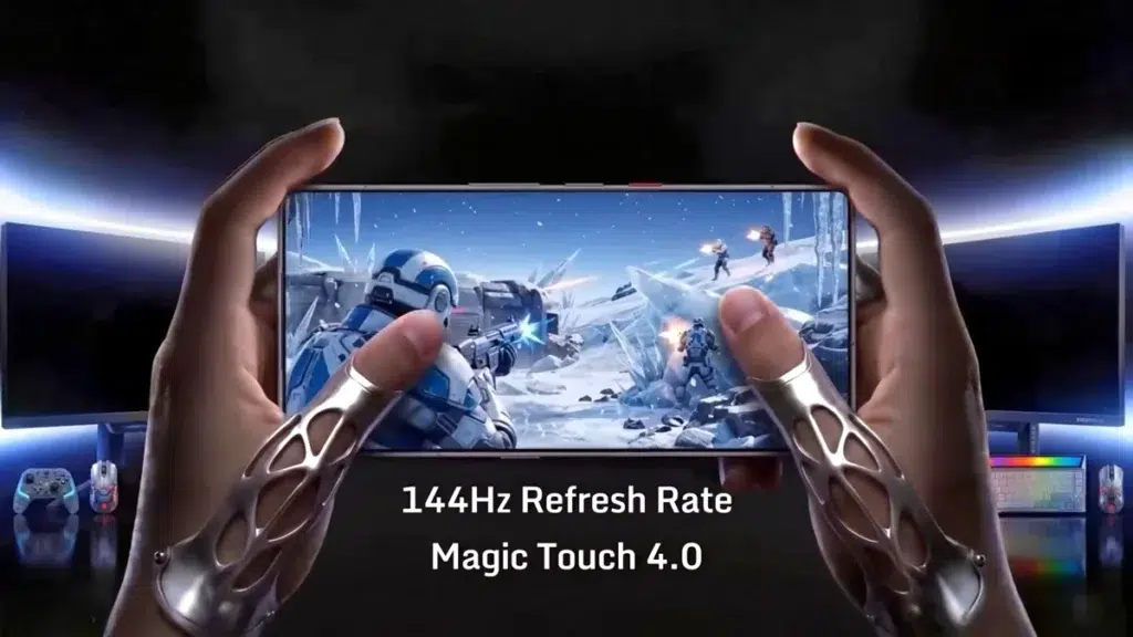 RedMagic 12 Pro+ بتصميم أنحف وحواف مستديرة أثناء اللعب