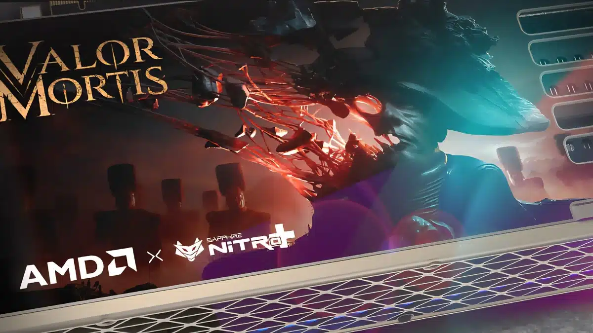 بطاقة SAPPHIRE RX 9070 XT Valor Mortis بتصميم خاص للعبة