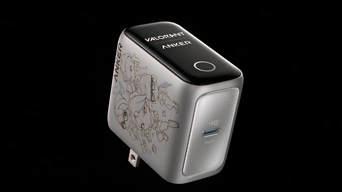شاحن Anker Laptop Charger Pro مع دعم لعبة VALORANT