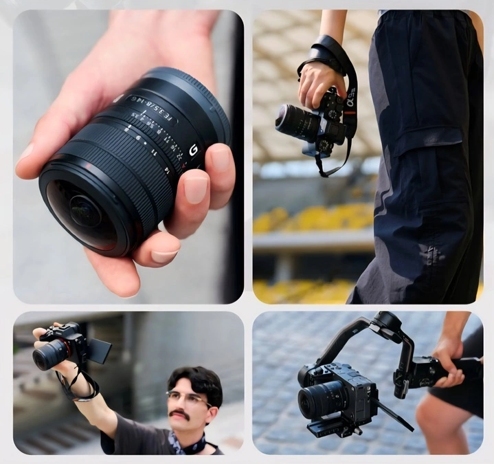 عدسة Sony 8-14mm Fisheye G للكاميرات كاملة الإطار