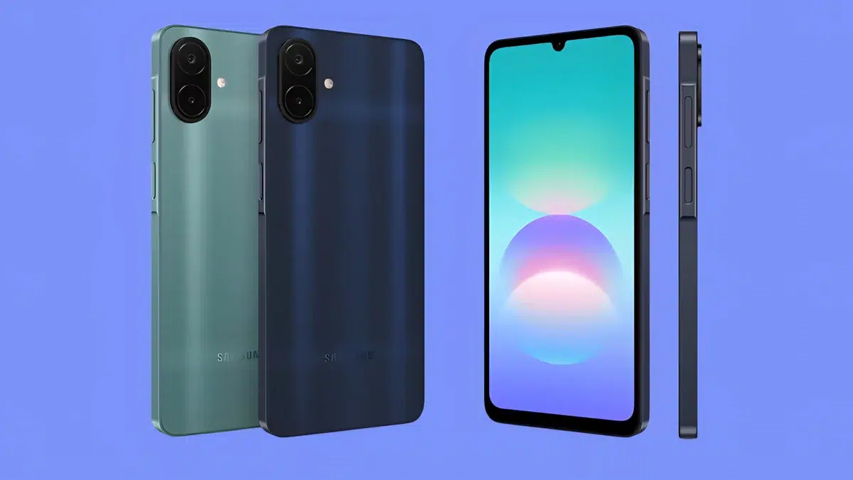 هاتف Samsung A08 بتصميمه وشاشته الكبيرة