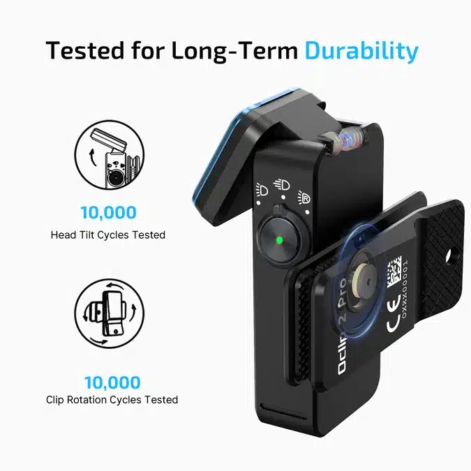 Olight Oclip 2 Pro بتصميم مشبك قابل للدوران