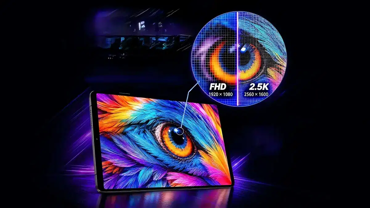 Teclast T60 Mini تابلت صغير بشاشة 2.5K ودعم 4G