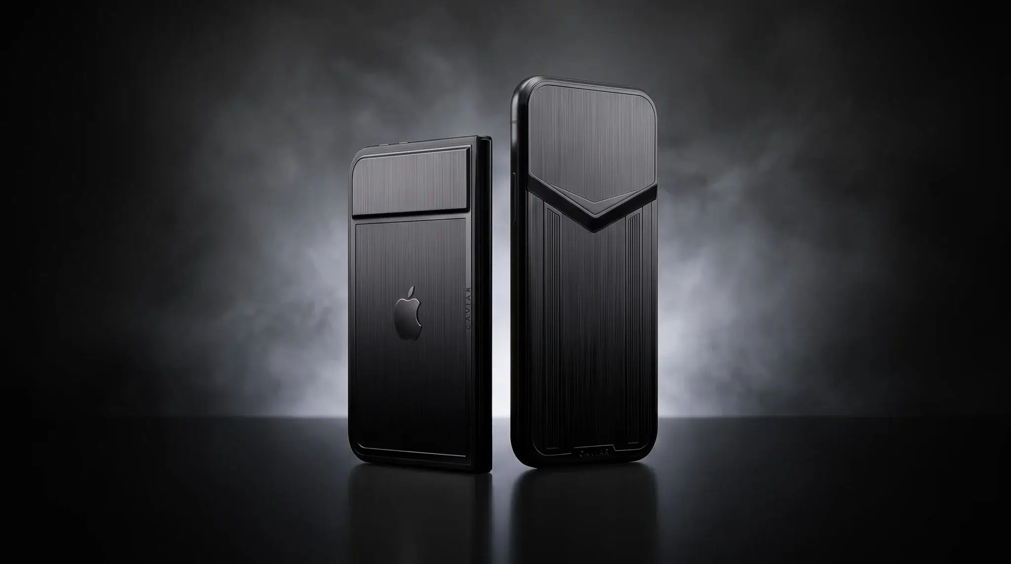 iPhone Duo وiPhone 18 Pro بدون كاميرات من Caviar
