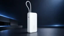 باور بانك vivo بسعة 20,000mAh مع كابل شحن مدمج