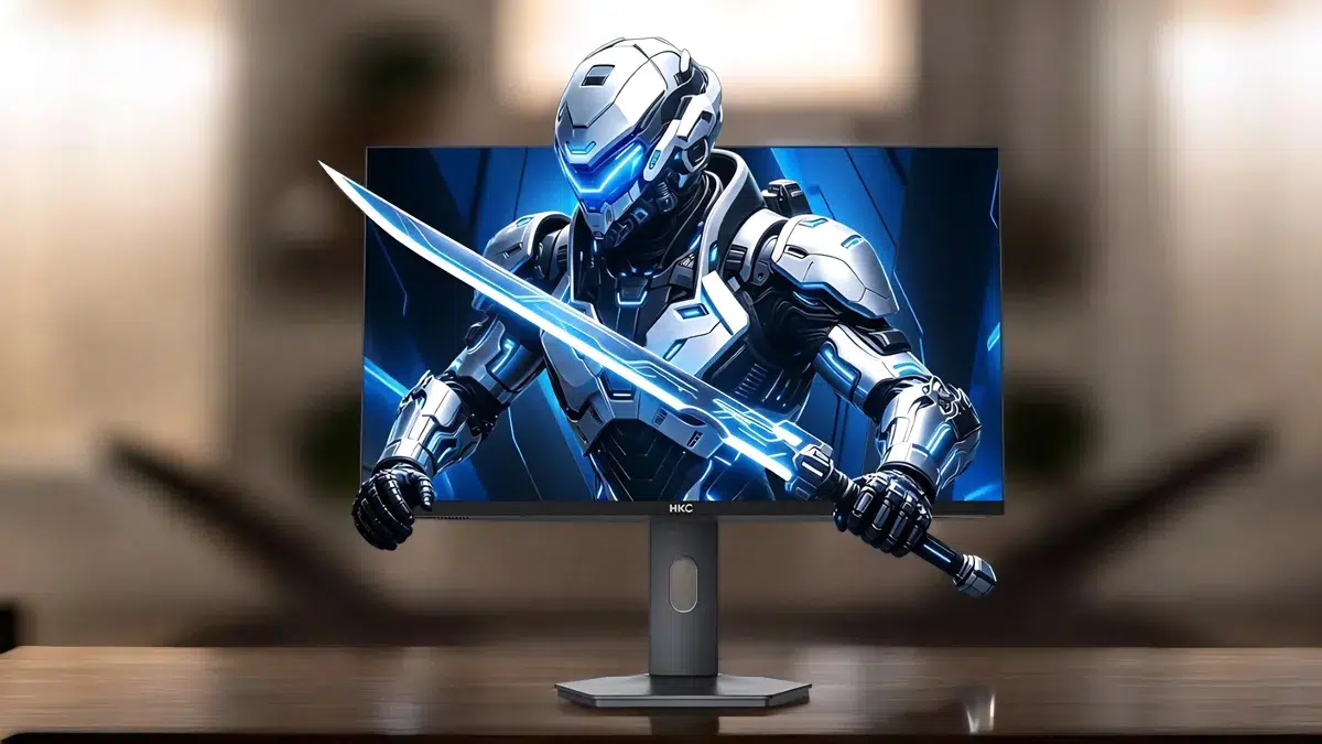 HKC 25Q360B شاشة ألعاب بدقة 2K وتردد 360Hz وتقنية QD-Mini LED