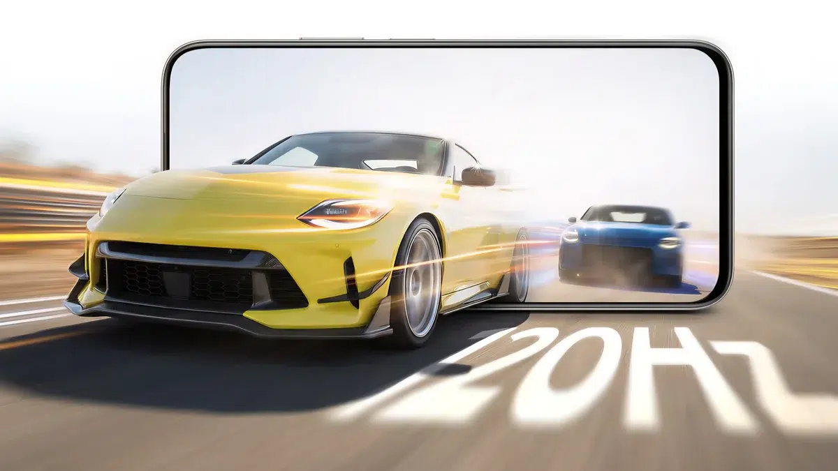 realme C100 بشاشة 6.8 بوصة ومعدل تحديث 120Hz