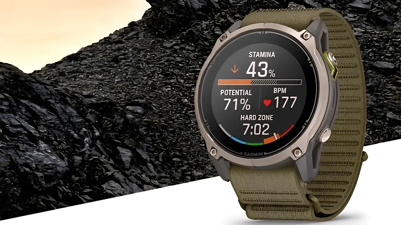 Garmin Enduro 4 ببطارية تصل إلى 320 ساعة وشحن بالطاقة الشمسية