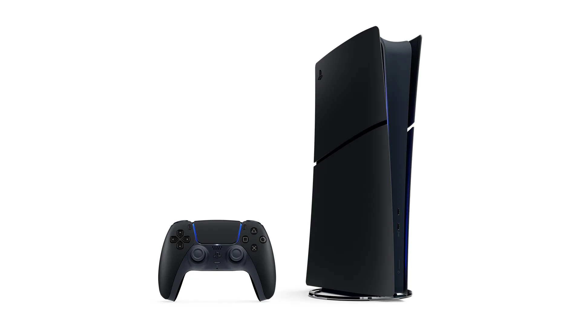 جهاز PS5 Digital Edition باللون الأسود الليلي من سوني، الإصدار الياباني المخصص بدون قارئ أقراص