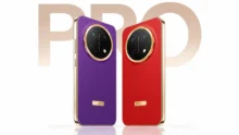 الحجز المسبق لهاتف HONOR X9e Pro في مصر باللونين الأحمر والبنفسجي.
