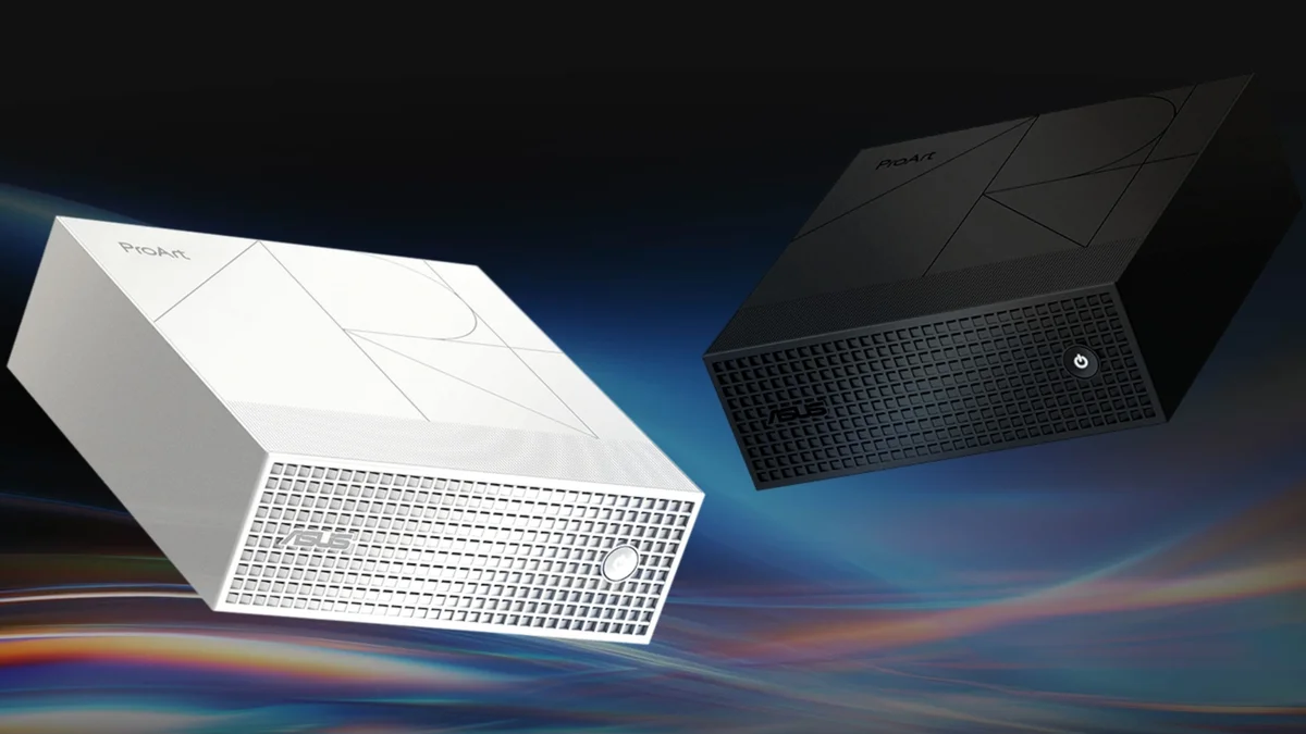 كمبيوتر ASUS ProArt GR1X المصغر بشريحة NVIDIA RTX Spark لتشغيل الذكاء الاصطناعي محليًا