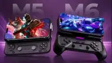 abxylute M6 وM5 وحدات تحكم للهاتف بتصميم مغناطيسي