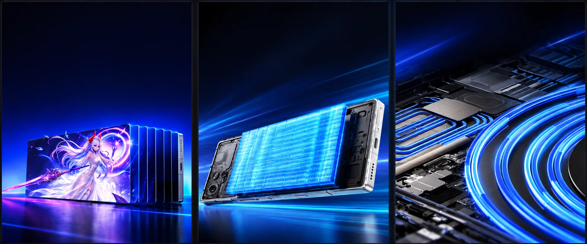 هاتف REDMAGIC 12 Pro ببطارية 8400mAh وشاشة AMOLED بمعدل تحديث يصل إلى 185 هرتز للألعاب.