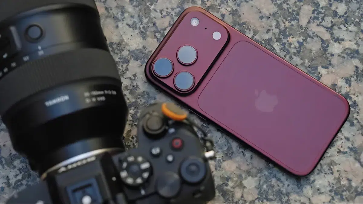 iPhone 18 Pro في مقارنة تصوير البورتيه مع كاميرا Sony A7R IV