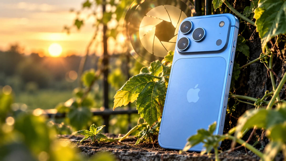 فتحة العدسة المتغيرة في iPhone 18 Pro.