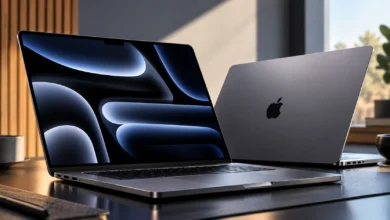 ماك بوك برو الجديد من آبل مع توقعات شاشة لمس ومعالج M6