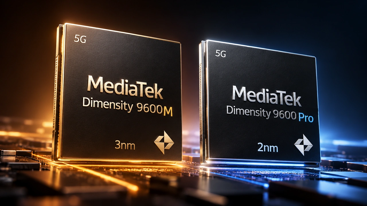 مقارنة بين معالج MediaTek Dimensity 9600M بتقنية 3 نانومتر ومعالج Dimensity 9600 Pro بتقنية 2 نانومتر في هواتف OPPO Find X10